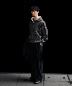 SUBLATIONS / サブレーションズ】CRACKING COATED PARKA - WHITE BASE