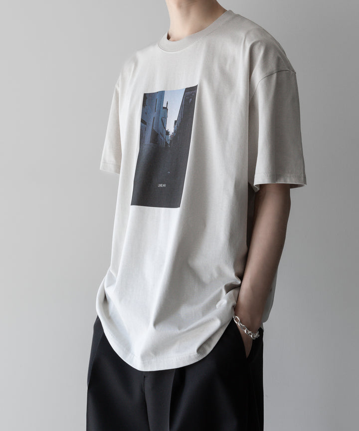 ssstein stein(シュタイン)の24SSコレクション PRINT TEE [ SHOOT ]のBEIGE(MERCERISED COTTON) 公式通販サイトsession福岡セレクトショップ
