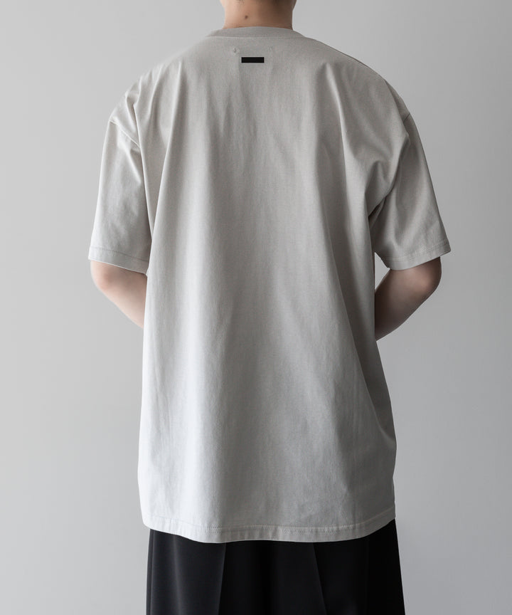 ssstein stein(シュタイン)の24SSコレクション PRINT TEE [ SHOOT ]のBEIGE(MERCERISED COTTON) 公式通販サイトsession福岡セレクトショップ
