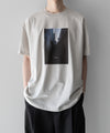 【stein】PRINT TEE [ SHOOT ] - BEIGE(MERCERISED COTTON)