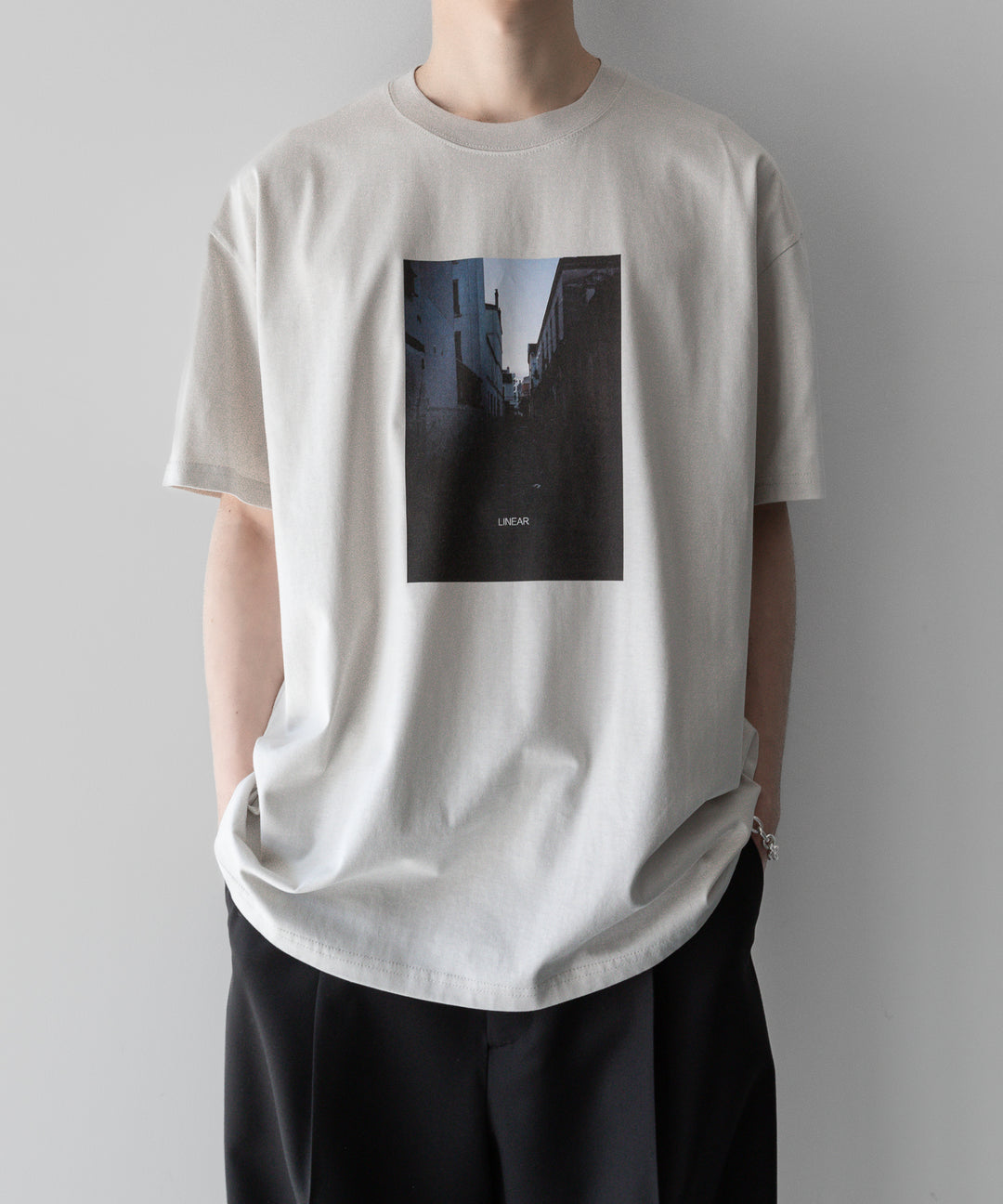 ssstein stein(シュタイン)の24SSコレクション PRINT TEE [ SHOOT ]のBEIGE(MERCERISED COTTON) 公式通販サイトsession福岡セレクトショップ