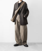 画像をギャラリービューアに読み込む, ssstein(シュタイン)の DEFORMATION WIDE COLOR DENIM PANTS - KHAKIの公式通販サイトsession福岡セレクトショップ
