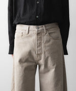 画像をギャラリービューアに読み込む, 【ssstein】 DEFORMATION WIDE COLOR DENIM PANTS - BEIGE
