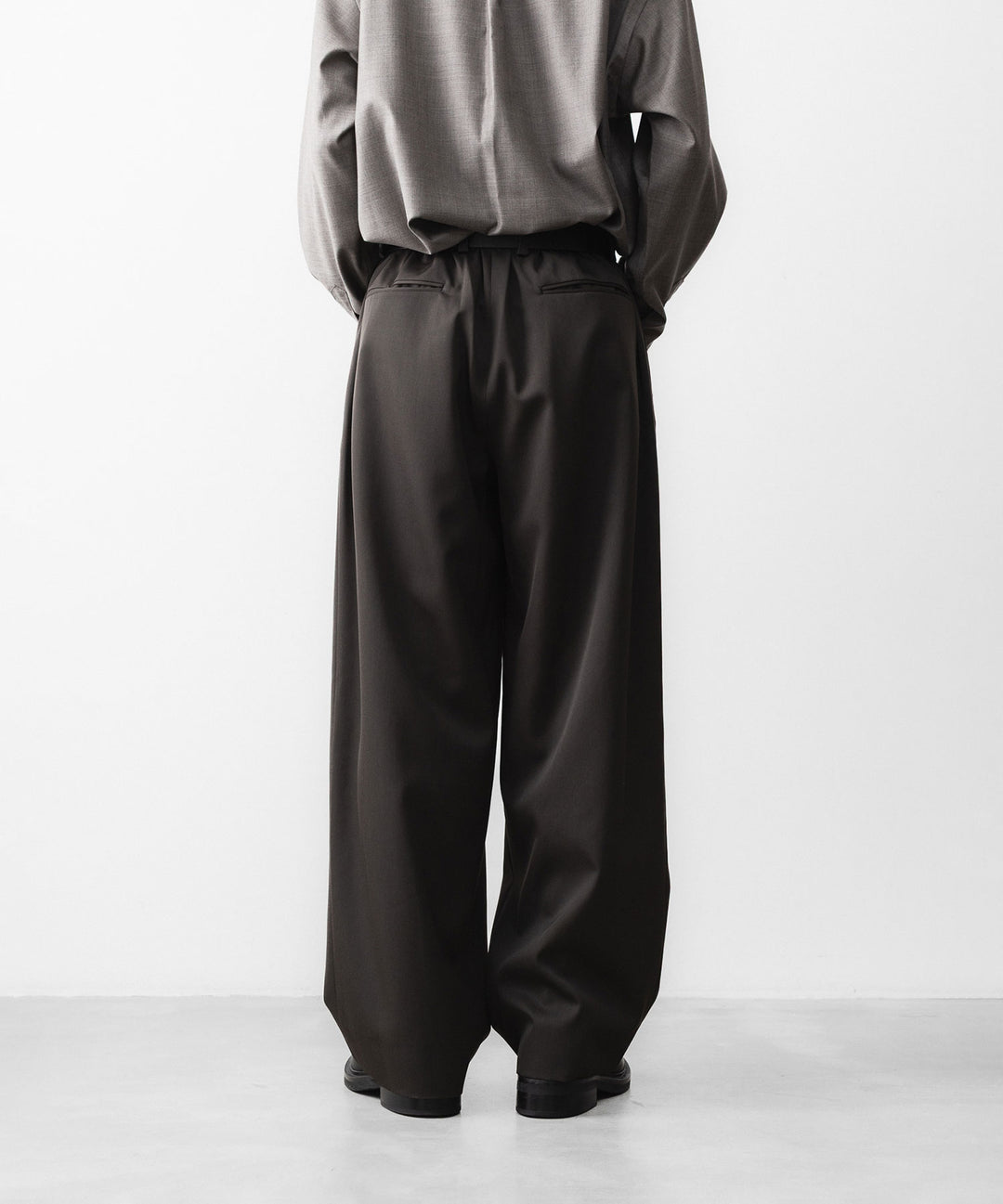ssstein(シュタイン)のEASY WIDE TROUSERS - GREY KHAKIの公式通販サイトsession福岡セレクトショップ