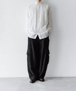 画像をギャラリービューアに読み込む, SUBLATIONS-サブレーションズのSHEER TUCK DRESS SHIRTのWHITE公式通販サイトsession福岡セレクトショップ
