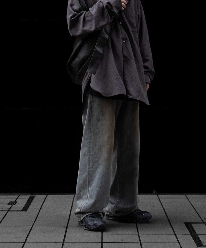 ssstein(シュタイン)のLOOSE DENIM JEANS - GREYの公式通販サイトsession福岡セレクトショップ