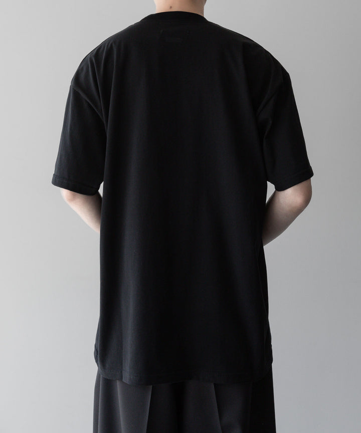 ssstein stein(シュタイン)の24SSコレクション PRINT TEE 公式通販サイトsession福岡セレクトショップ[ SHOOT ] のBLACK(MERCERISED COTTON) 