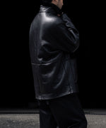 画像をギャラリービューアに読み込む, ssstein(シュタイン)のCUT-OFF MOUTON JACKET - BLACKの公式通販サイトsession福岡セレクトショップ
