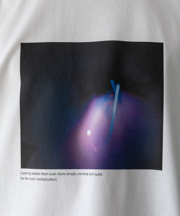 ssstein stein(シュタイン)の24SSコレクション PRINT TEE [ MULTIPLICATION ]のWHITE(MERCERISED COTTON) 公式通販サイトsession福岡セレクトショップ