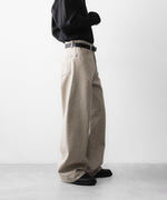 画像をギャラリービューアに読み込む, 【ssstein】 DEFORMATION WIDE COLOR DENIM PANTS - BEIGE

