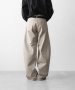 画像をギャラリービューアに読み込む, 【ssstein】 DEFORMATION WIDE COLOR DENIM PANTS - BEIGE
