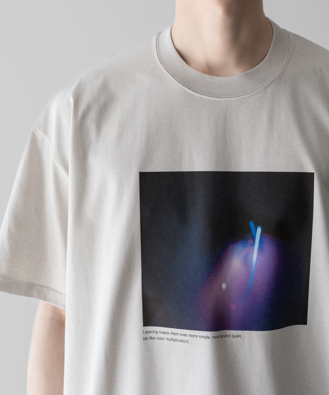 ssstein stein(シュタイン)の24SS PRINT TEE [ MULTIPLICATION ] のBEIGE(MERCERISED COTTON) 公式通販サイトsession福岡セレクトショップ