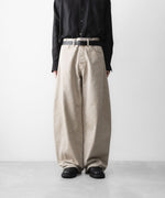 画像をギャラリービューアに読み込む, 【ssstein】 DEFORMATION WIDE COLOR DENIM PANTS - BEIGE

