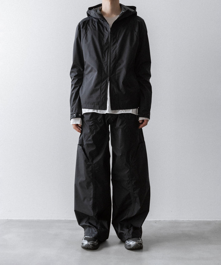 OPPOSE DUALITY-オポーズデュアリティのSHORT PARKA 3L NYLONのBLACK 公式通販サイトsession福岡セレクトショップ