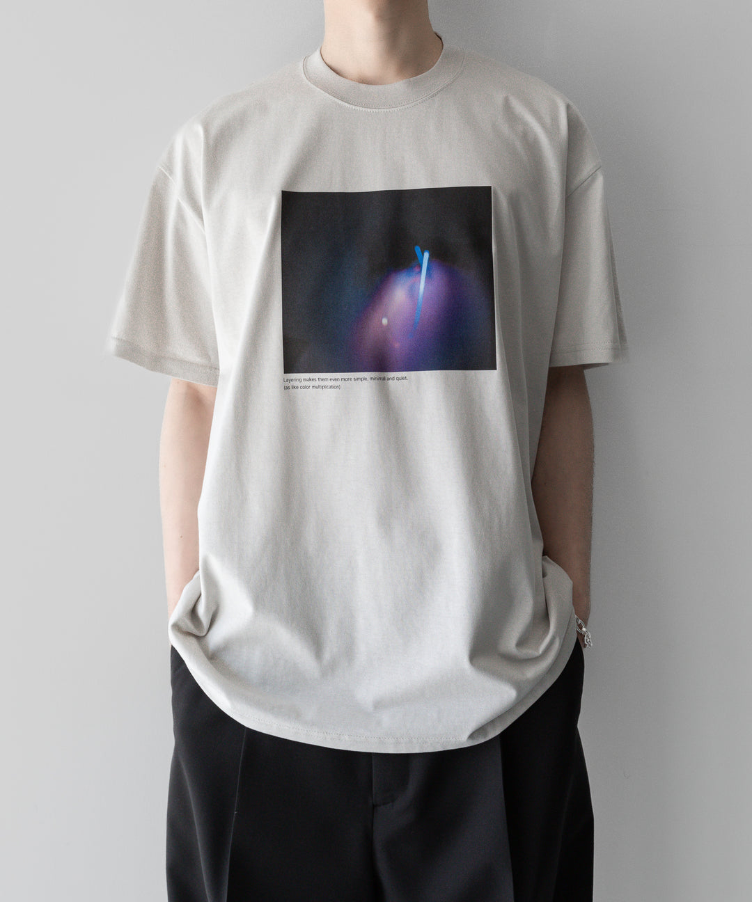 ssstein stein(シュタイン)の24SS PRINT TEE [ MULTIPLICATION ] のBEIGE(MERCERISED COTTON) 公式通販サイトsession福岡セレクトショップ