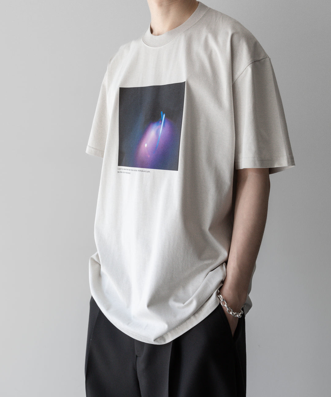 ssstein stein(シュタイン)の24SS PRINT TEE [ MULTIPLICATION ] のBEIGE(MERCERISED COTTON) 公式通販サイトsession福岡セレクトショップ