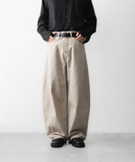 画像をギャラリービューアに読み込む, 【ssstein】 DEFORMATION WIDE COLOR DENIM PANTS - BEIGE
