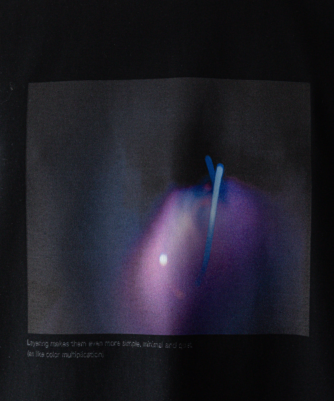 stein-シュタインのPRINT TEE [ MULTIPLICATION ]のBLACK(MERCERISED COTTON)公式通販サイトsession福岡セレクトショップ
