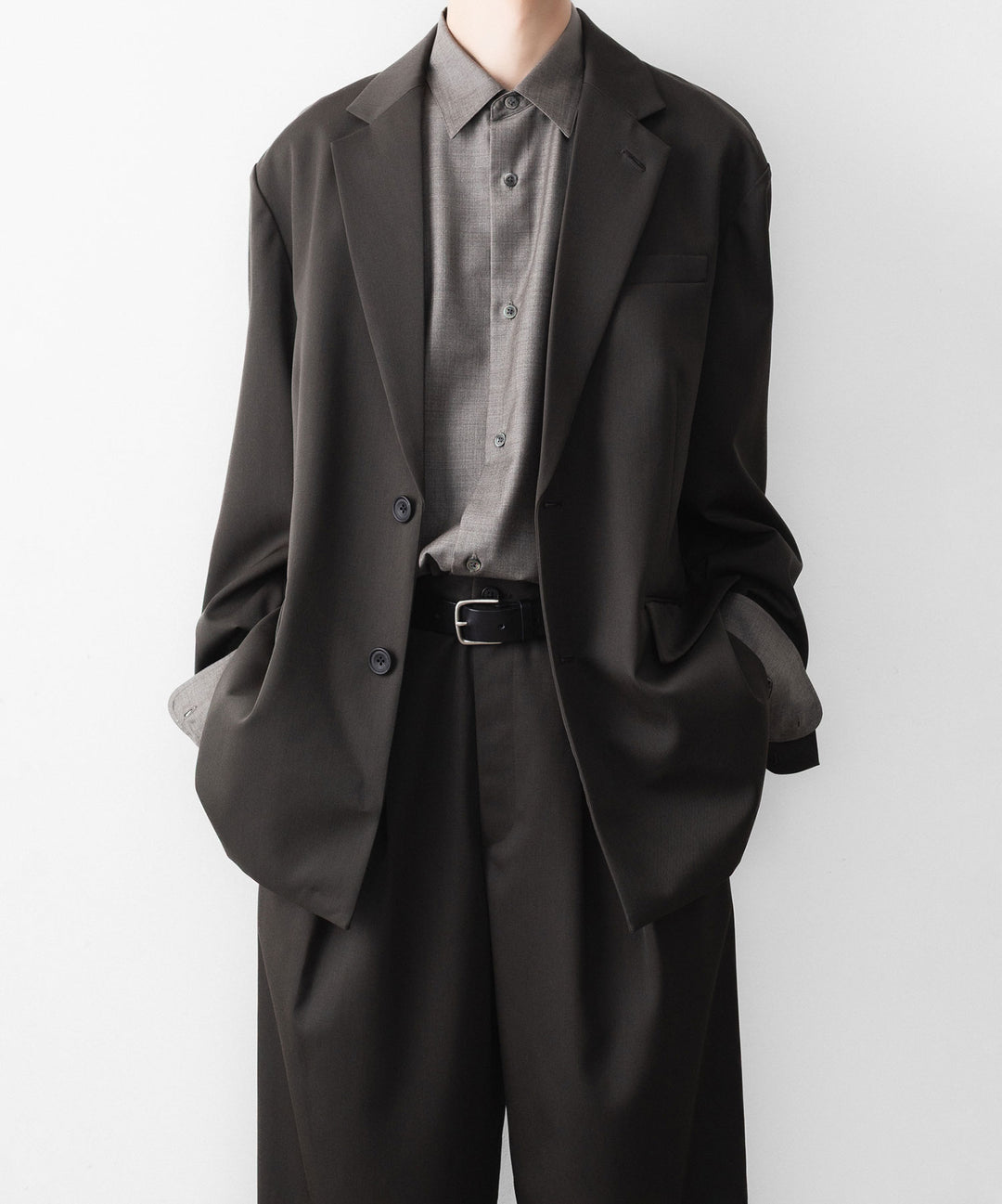 ssstein(シュタイン)のEASY WIDE TROUSERS - GREY KHAKIの公式通販サイトsession福岡セレクトショップ