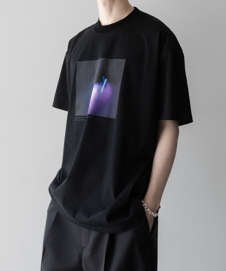 stein-シュタインのPRINT TEE [ MULTIPLICATION ]のBLACK(MERCERISED COTTON)公式通販サイトsession福岡セレクトショップ