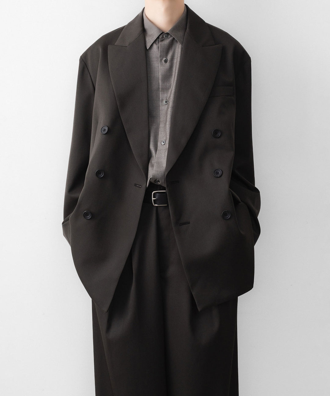 ssstein(シュタイン)のEASY WIDE TROUSERS - GREY KHAKIの公式通販サイトsession福岡セレクトショップ