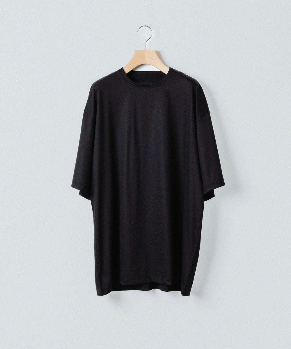 KANEMASA PHIL.-カネマサフィル36G WOOL TEEのBLACK 公式通販サイトsession福岡セレクトショップ