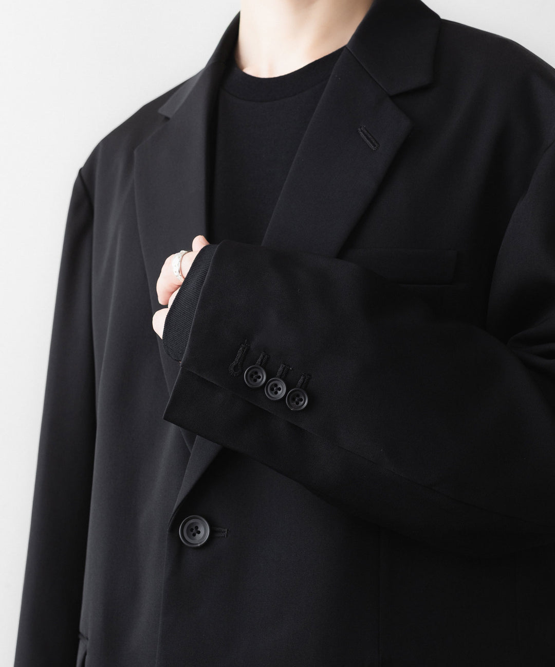 ssstein(シュタイン)のOVERSIZED SINGLE BREASTED JACKET - BLACKの公式通販サイトsession福岡セレクトショップ