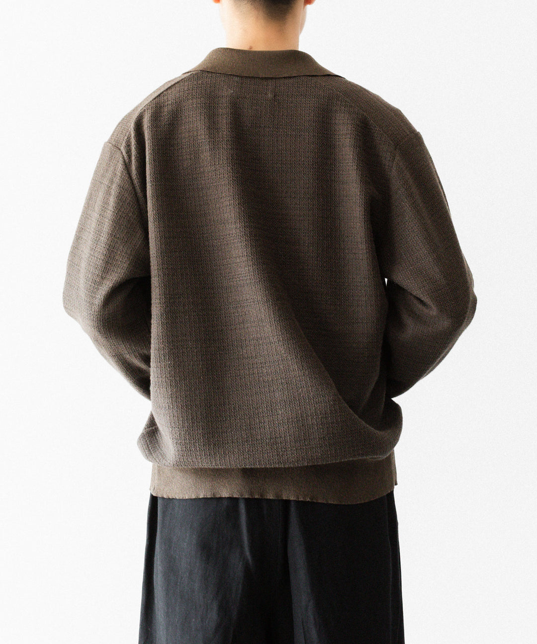 ssstein(シュタイン)のSLUB COTTON KNIT SKIPPER LS - KHAKIの公式通販サイトsession福岡セレクトショップ