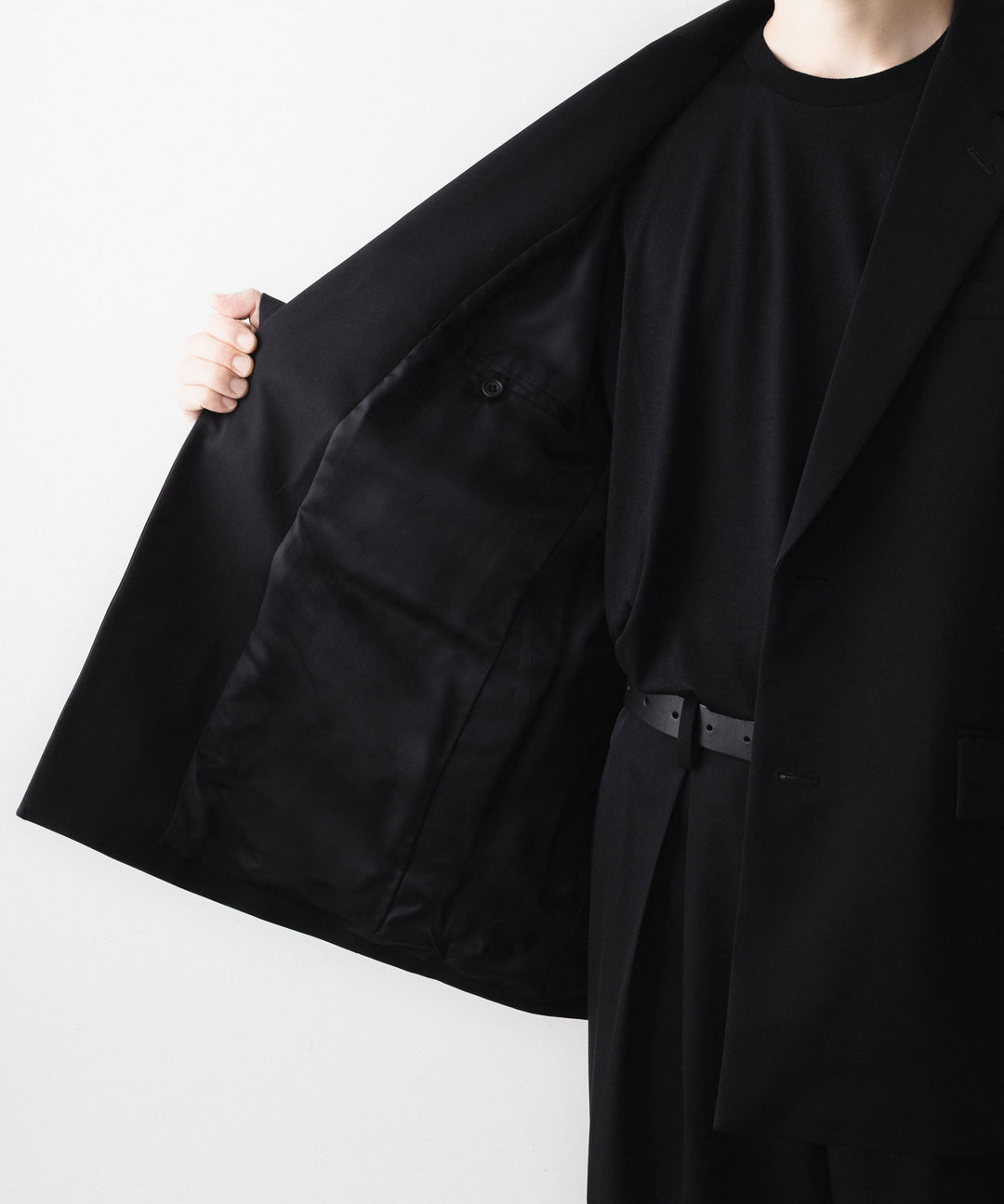 ssstein(シュタイン)のOVERSIZED SINGLE BREASTED JACKET - BLACKの公式通販サイトsession福岡セレクトショップ