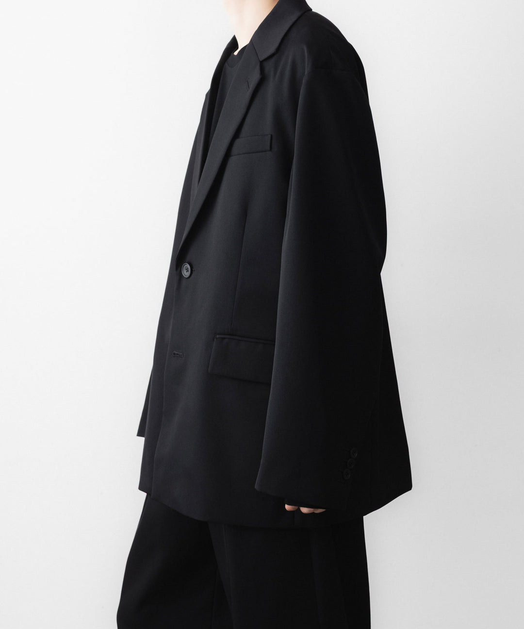 ssstein(シュタイン)のOVERSIZED SINGLE BREASTED JACKET - BLACKの公式通販サイトsession福岡セレクトショップ