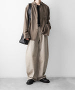 画像をギャラリービューアに読み込む, 【ssstein】 DEFORMATION WIDE COLOR DENIM PANTS - BEIGE
