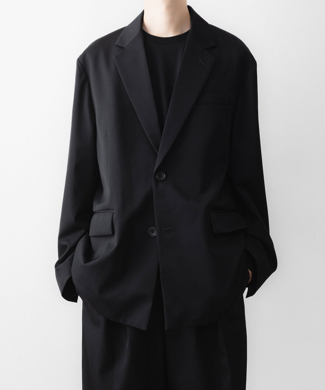 ssstein(シュタイン)のOVERSIZED SINGLE BREASTED JACKET - BLACKの公式通販サイトsession福岡セレクトショップ