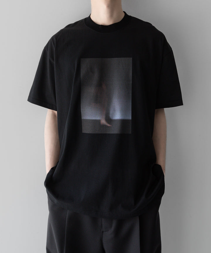 ssstein stein(シュタイン)の24SSコレクションPRINT TEE [ IMAGINE ]のBLACK(MERCERISED COTTON) 公式通販サイトsession福岡セレクトショップ