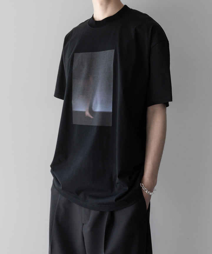 ssstein stein(シュタイン)の24SSコレクションPRINT TEE [ IMAGINE ]のBLACK(MERCERISED COTTON) 公式通販サイトsession福岡セレクトショップ