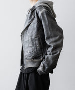 画像をギャラリービューアに読み込む, SUBLATIONS サブレーションズのCRACKING COATED RIDERS PARKAのHEATHER GRAY BASE 公式通販サイトsession福岡セレクトショップ
