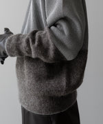 画像をギャラリービューアに読み込む, ssstein(シュタイン)の24AWコレクション MOHAIR GLITTER KNIT COMBINATION LS - GREIGE 公式通販サイトsession福岡セレクトショップ
