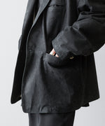 画像をギャラリービューアに読み込む, 【phebus】COW NUBUCK JACKET - CHARCOAL
