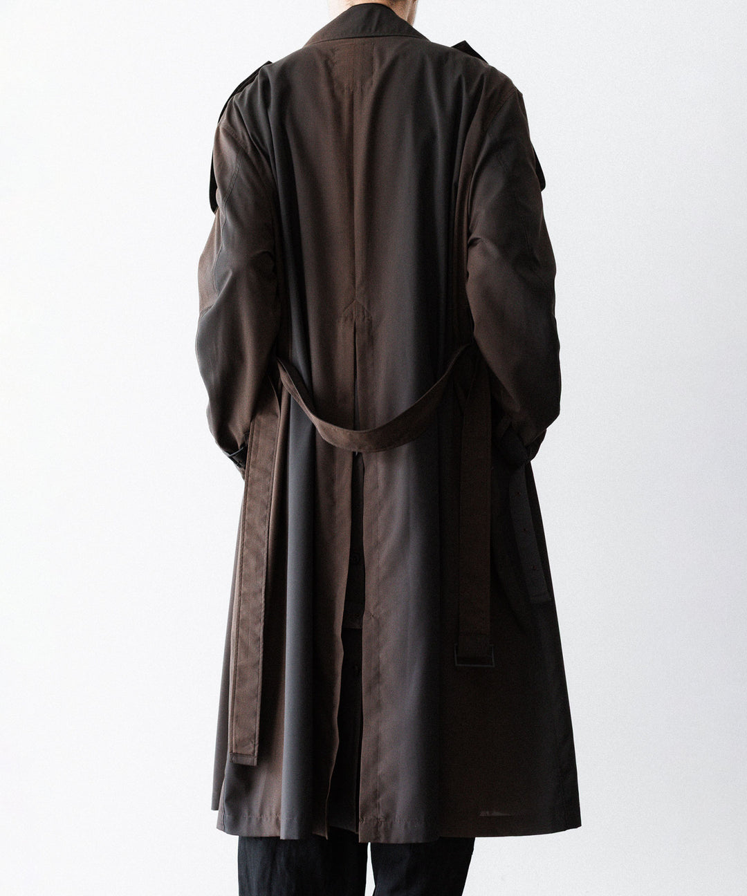 SUBLATIONS-サブレーションズのKIVULI PRINT LIGHT WEIGHT COATのDARK BROWN公式通販サイトsession福岡セレクトショップ