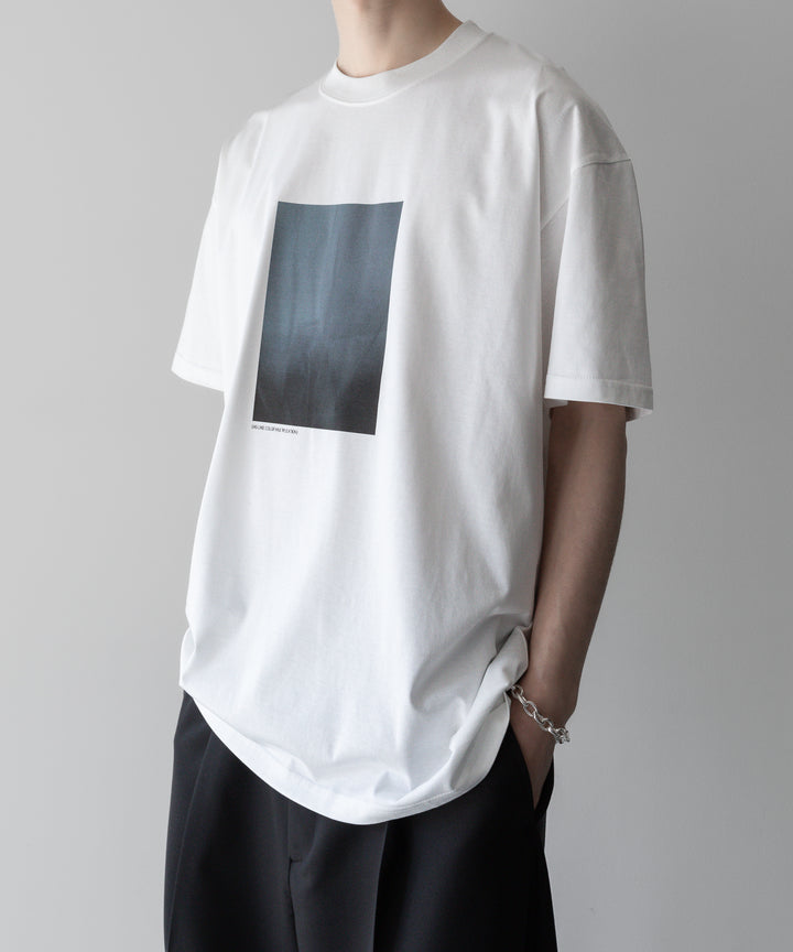 ssstein stein(シュタイン)の24SSコレクション PRINT TEE [ LAYERING ]のWHITE(MERCERISED COTTON) 公式通販サイトsession福岡セレクトショップ
