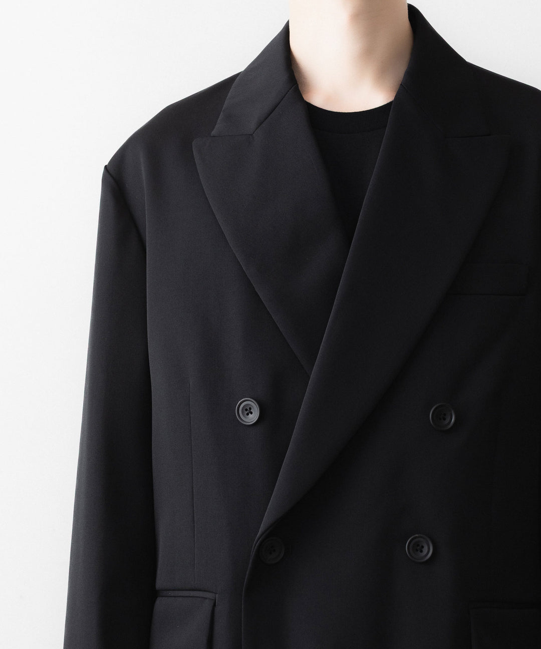 ssstein(シュタイン)のOVERSIZED DOUBLE BREASTED JACKET - BLACKの公式通販サイトsession福岡セレクトショップ