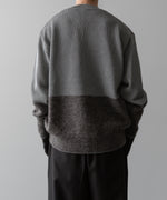 画像をギャラリービューアに読み込む, ssstein(シュタイン)の24AWコレクション MOHAIR GLITTER KNIT COMBINATION LS - GREIGE 公式通販サイトsession福岡セレクトショップ
