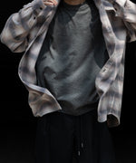 画像をギャラリービューアに読み込む, 【 VEIN 】100/3 SUEDE JERSEY COLD DYED VESSEL S/S TEE - GRAY
