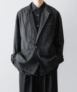 画像をギャラリービューアに読み込む, 【phebus】COW NUBUCK JACKET - CHARCOAL
