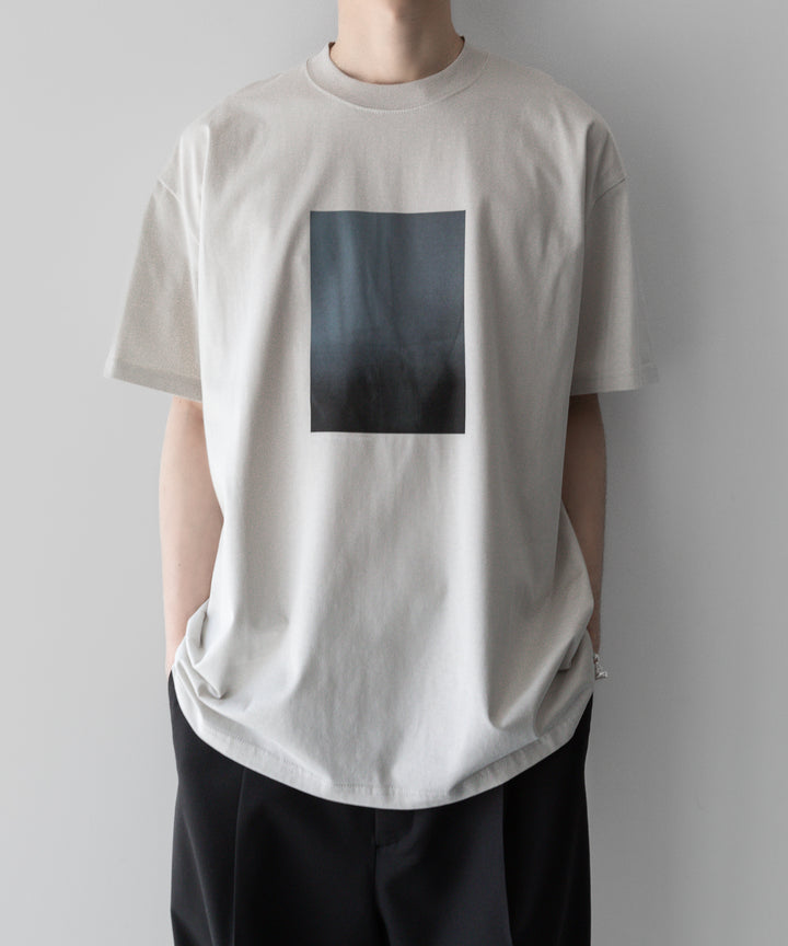 ssstein stein(シュタイン)の24SSコレクション PRINT TEE [ LAYERING ]のBEIGE(MERCERISED COTTON) 公式通販サイトsession福岡セレクトショップ