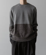 画像をギャラリービューアに読み込む, ssstein(シュタイン)の24AWコレクション MOHAIR GLITTER KNIT COMBINATION LS - GREIGE 公式通販サイトsession福岡セレクトショップ
