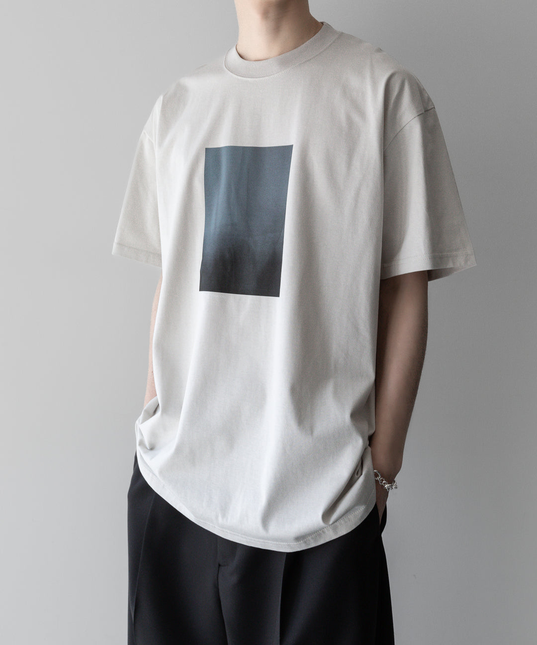 ssstein stein(シュタイン)の24SSコレクション PRINT TEE [ LAYERING ]のBEIGE(MERCERISED COTTON) 公式通販サイトsession福岡セレクトショップ