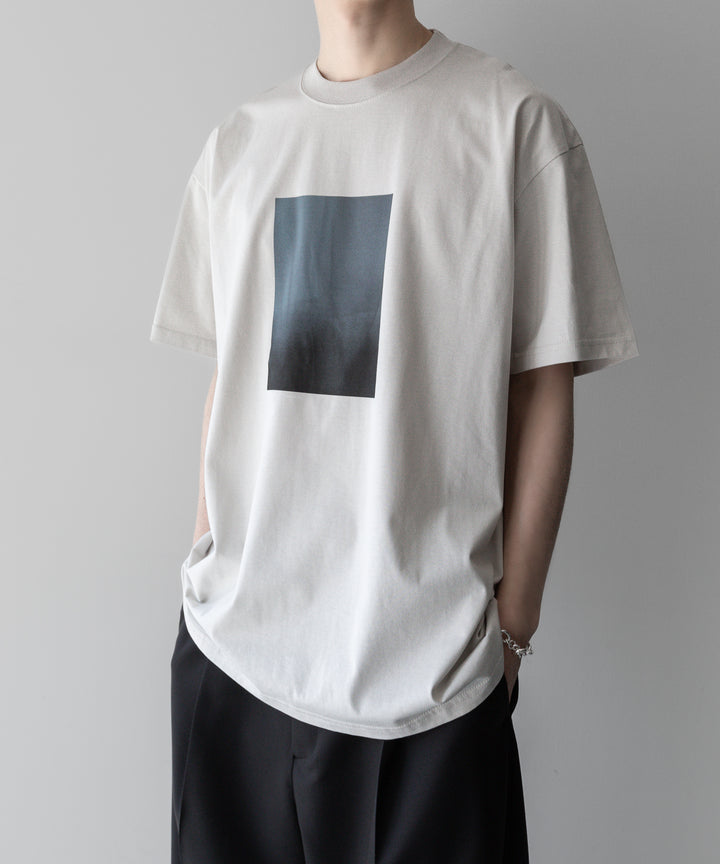 ssstein stein(シュタイン)の24SSコレクション PRINT TEE [ LAYERING ]のBEIGE(MERCERISED COTTON) 公式通販サイトsession福岡セレクトショップ