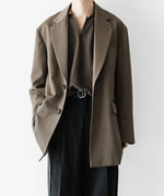 画像をギャラリービューアに読み込む, ssstein(シュタイン)のSLUB COTTON KNIT SKIPPER LS - KHAKIの公式通販サイトsession福岡セレクトショップ
