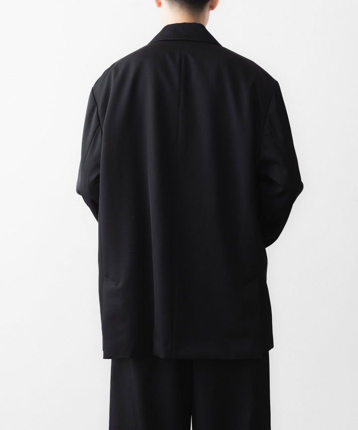 ssstein(シュタイン)のOVERSIZED DOUBLE BREASTED JACKET - BLACKの公式通販サイトsession福岡セレクトショップ