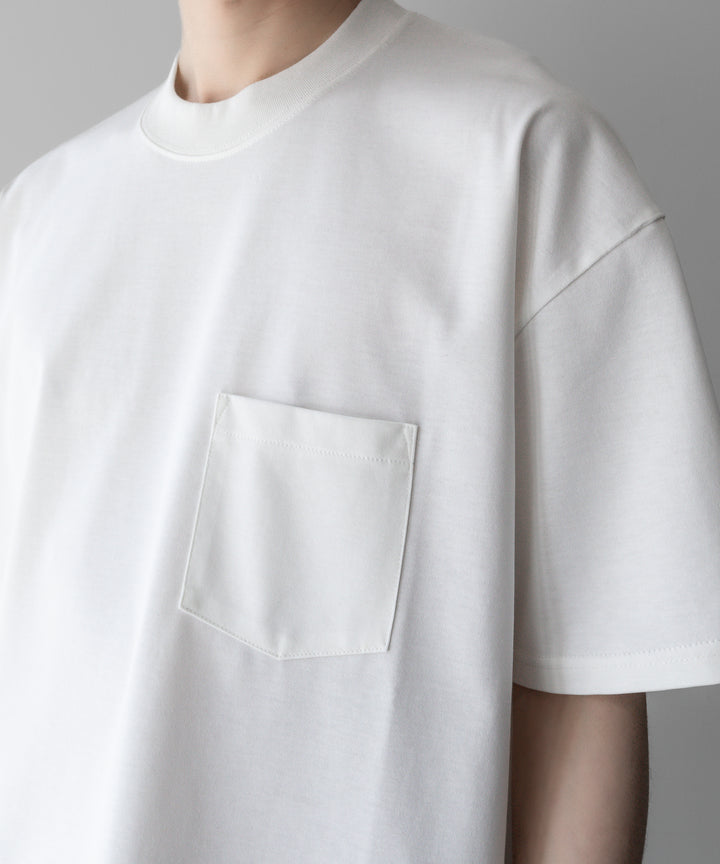 ssstein stein(シュタイン)の24SSコレクションOVERSIZED POCKET TEEのWHITE 公式通販サイトsession福岡セレクトショップ